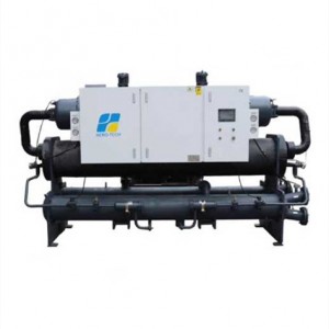 Harga pabrik Pikeun R22 Hanbell / Bitzer Screw Compressor Unit Condensing